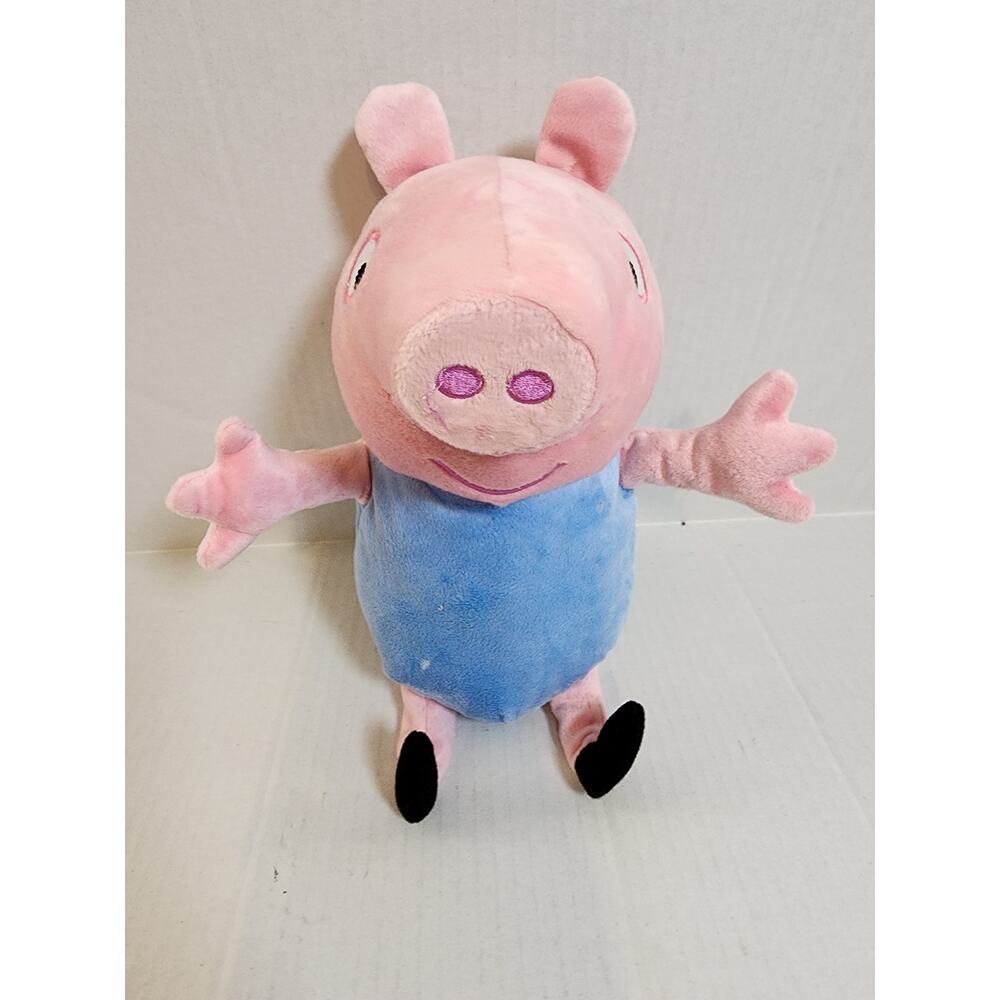 Peppa Pig Peppa and George Talking and‎ Moving 9" Plush - Picture 7 of 10